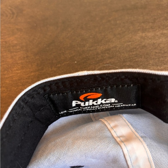 Light Blue Minimalist Hat with Curved Brim and Ventilation - Picture 4 of 5